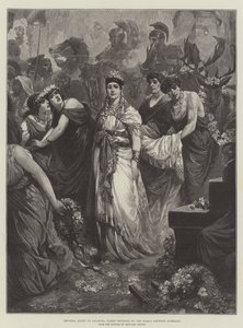 Zenobia, regina di Palmira, catturata dall